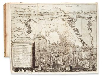 MILITARY  SCHEITHER, JOHANN BERNHARD VON. Novissima Praxis Militaris.  1672.  Lacks one plate.